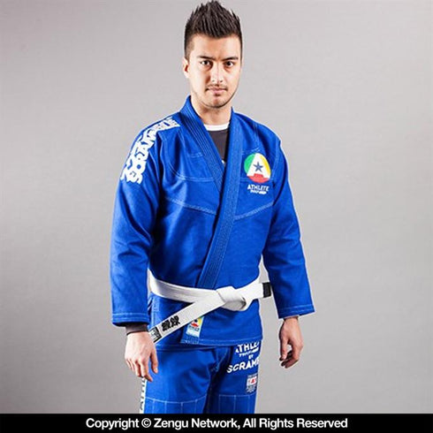 Scramble-"Athlete" Blue-Jiu Jitsu Gi-1